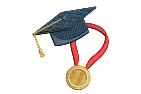 Celebrating Achievement: Graduation Cap with Medal