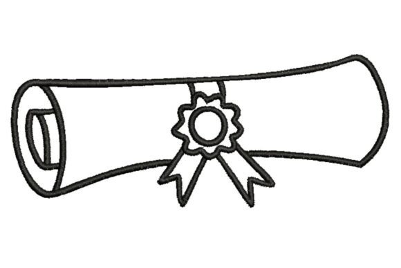 Elegant Diploma Outline for Seasonal Celebrations