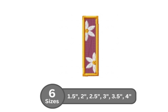 Review: Daisy Joy Alphabet - I for Embroidery Projects