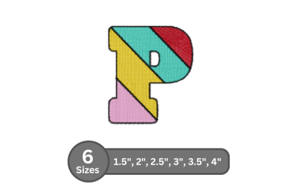 Reviewing Candy Stripe Alphabet - P for Real Projects