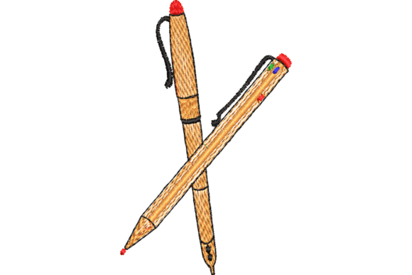 Stylish Pens Embroidery for Creative Projects